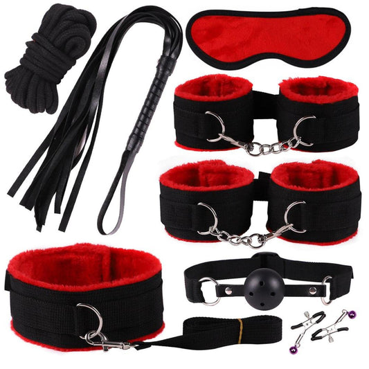 Dark Desire – Set de Bondage Deluxe 8 Piezas